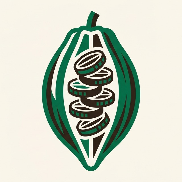 Cacao pod logo